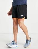 New Balance Mens Impact Run at 7 Inch 2-in-1 Shorts Purple XL