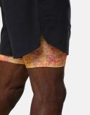 New Balance Mens Impact Run at 7 Inch 2-in-1 Shorts Purple XXL