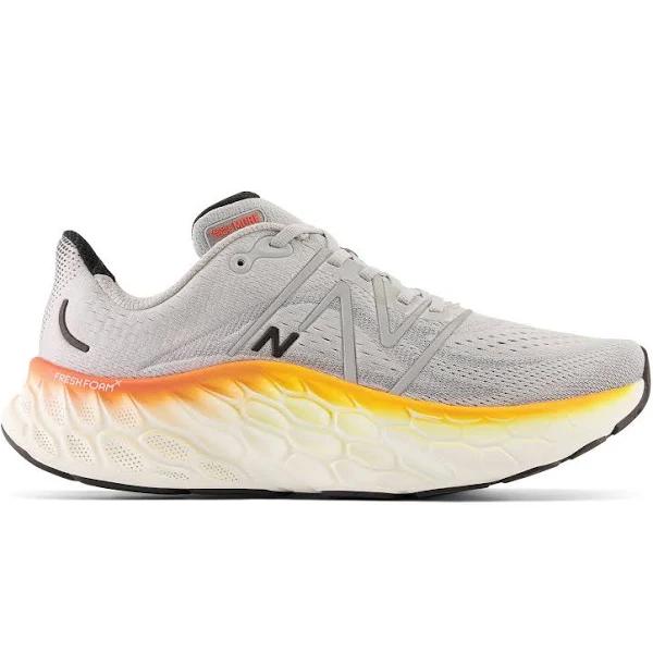 New Balance More V4 Men Shoe Gry/Nen 10.5 2E