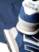 New Balance Navy 574 Core Sneakers