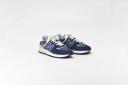 New Balance Navy 574 Legacy Sneakers
