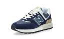 New Balance Navy 574 Legacy Sneakers