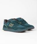 New Balance Numeric 1010 Tiago Lemos - Size 8.5 - Deep Teal/Lime Green