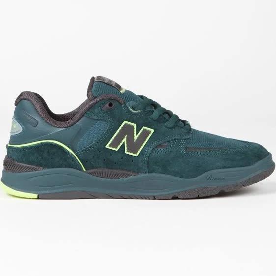 New Balance Numeric 1010 Tiago Lemos - Size 8.5 - Deep Teal/Lime Green
