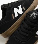 New Balance Numeric 306 Mens Shoes - Black/Gum