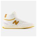 New Balance Numeric 440 High White Yellow - Size 11.5 - White/brown/gum