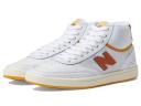 New Balance Numeric 440 High White Yellow - Size 11.5 - White/brown/gum