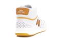 New Balance Numeric 440 High White Yellow - Size 11.5 - White/brown/gum