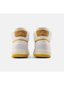New Balance Numeric 440 High White Yellow - Size 11.5 - White/brown/gum