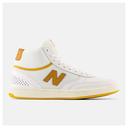 New Balance Numeric 440 High White Yellow - Size 9 - White/brown/gum
