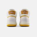 New Balance Numeric 440 High White Yellow - Size 9 - White/brown/gum