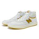 New Balance Numeric 440 High White Yellow - Size 9 - White/brown/gum