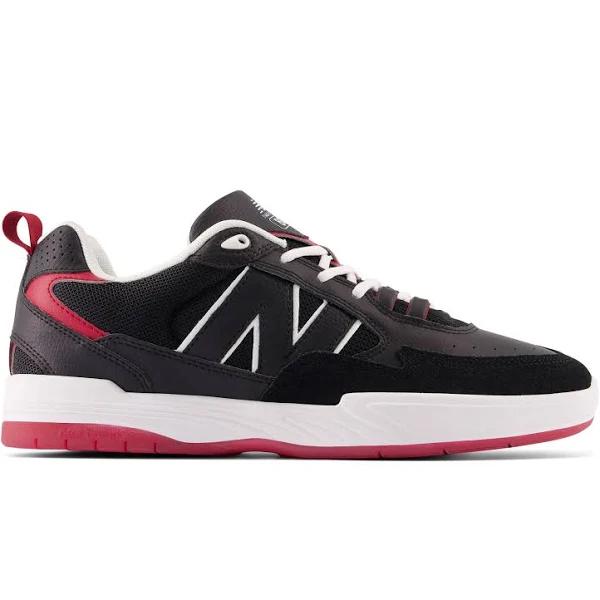 New Balance Numeric 808 Tiago Black - Size 7 - Black/White/Red