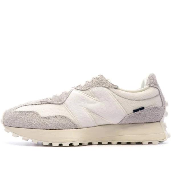 New Balance off-white & Gray 327 Sneakers