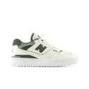 New Balance off-white & Green 550 Sneakers