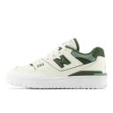 New Balance off-white & Green 550 Sneakers