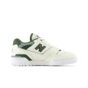 New Balance off-white & Green 550 Sneakers