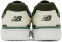 New Balance off-white & Green 550 Sneakers