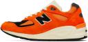New Balance Orange Made in USA 990v2 Sneakers