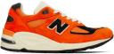 New Balance Orange Made in USA 990v2 Sneakers