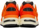 New Balance Orange Made in USA 990v2 Sneakers