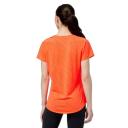 New Balance Q Speed Jacquard Short Sleeve T-Shirt Orange XS Woman