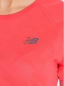 New Balance Q Speed Jacquard Short Sleeve T-Shirt Orange XS Woman