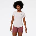 New Balance Q Speed Jacquard Short Sleeve Tee in Purple
