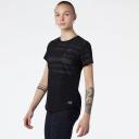 New Balance Q Speed Jacquard Short Sleeve Womens L / Vibrant Violet