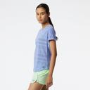 New Balance Q Speed Jacquard Short Sleeve Womens - S / Vibrant Apricot