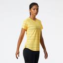 New Balance Q Speed Jacquard Short Sleeve Womens - S / Vibrant Apricot