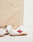 New Balance RC30 Sneakers in White and Red