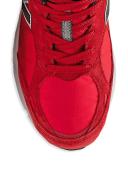 New Balance Red Made in USA 990v3 Low Sneakers