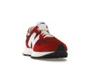 New Balance Red & White 327 Sneakers