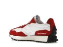New Balance Red & White 327 Sneakers
