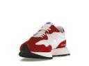 New Balance Red & White 327 Sneakers