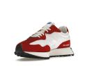 New Balance Red & White 327 Sneakers
