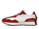 New Balance Red & White 327 Sneakers