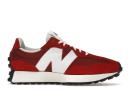 New Balance Red & White 327 Sneakers