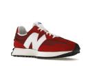 New Balance Red & White 327 Sneakers
