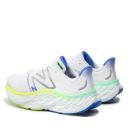 New Balance Running Fresh Foam More Trainers in White and Green