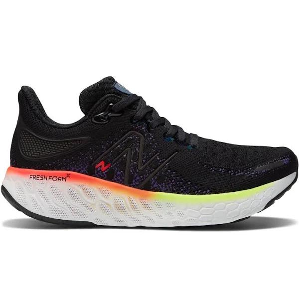 New Balance Running Fresh Foam x 1080v12 Trainers in Black and Multi