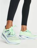 New Balance Running FuelCell SuperComp Trainers in Lime and purple-Green