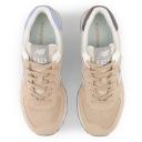 New Balance U574 Shoes - Brown/Light Blue