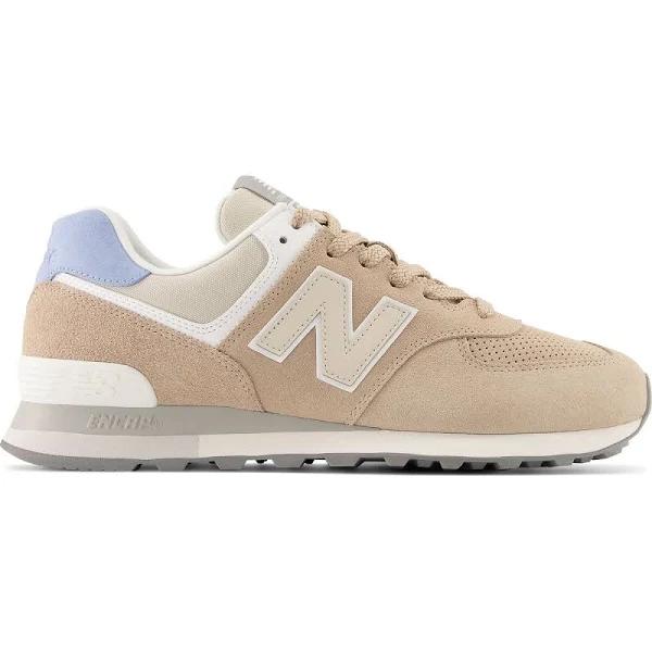 New Balance U574 Shoes - Brown/Light Blue