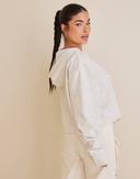 New Balance Uni-ssentials French Terry Crop Hoodie UT21502SAH