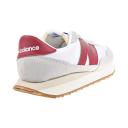 New Balance 237 Logo Suede Casual Sneakers White