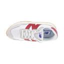 New Balance 237 Logo Suede Casual Sneakers White