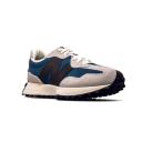 New Balance Unisex 327 Lifestyle Shoes - Grey/Black (Size 4)