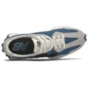 New Balance Unisex 327 Lifestyle Shoes - Grey/Black (Size 4)